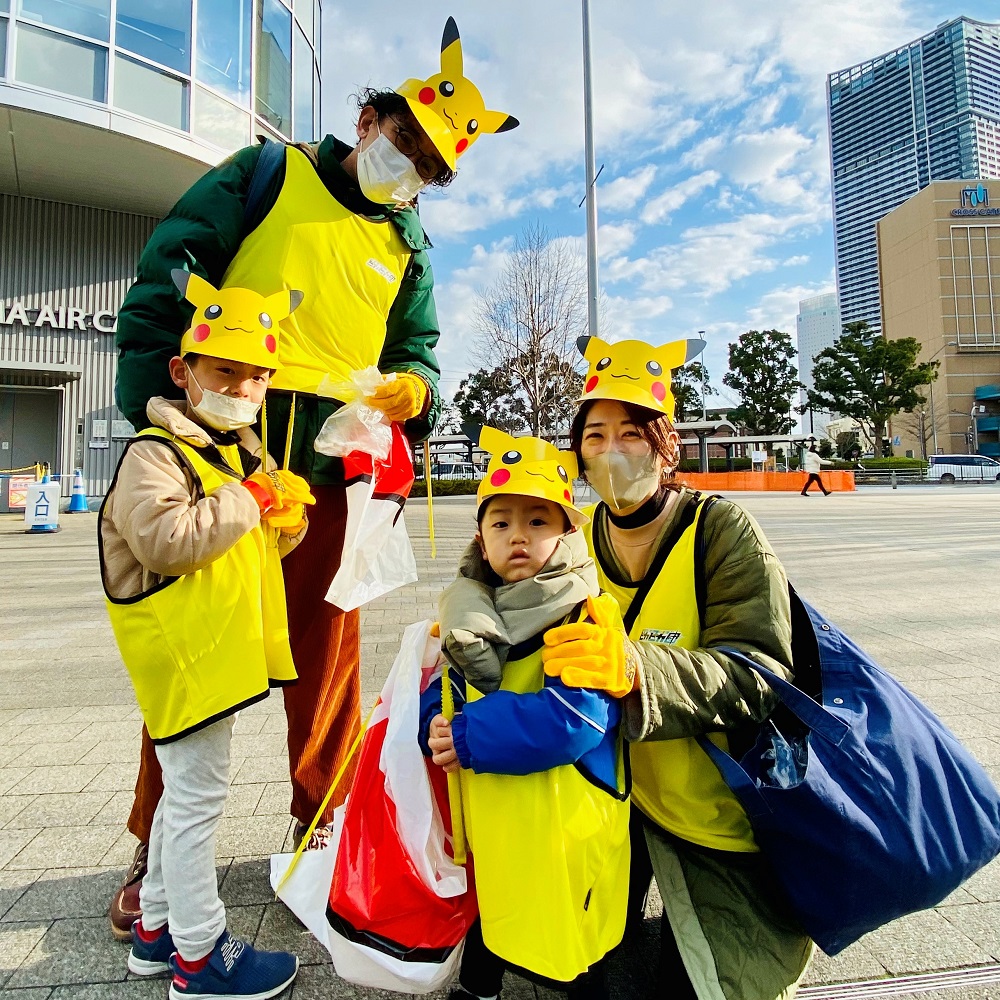 ポケモンピカピカ団」活動レポート：JR桜木町駅前広場 | ポケモン