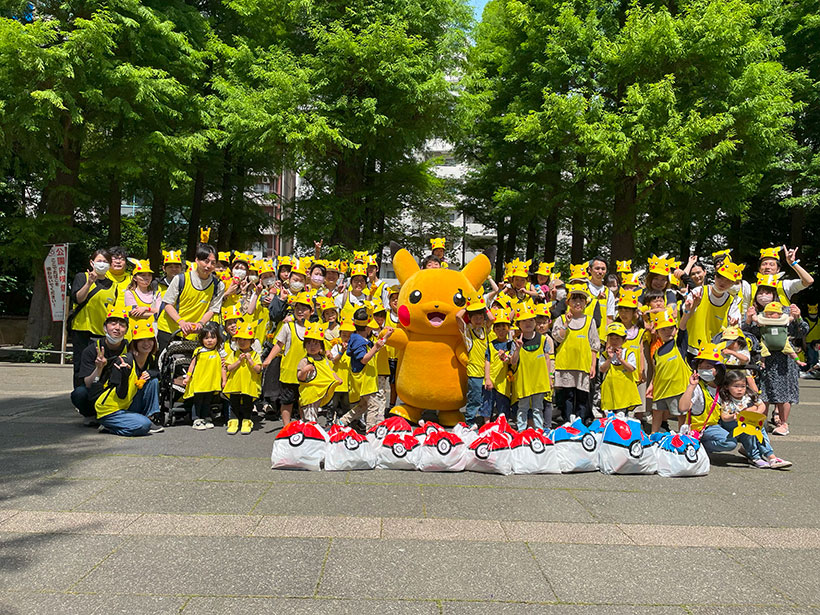 ポケモンピカピカ団」活動レポート：東池袋中央公園 | ポケモン