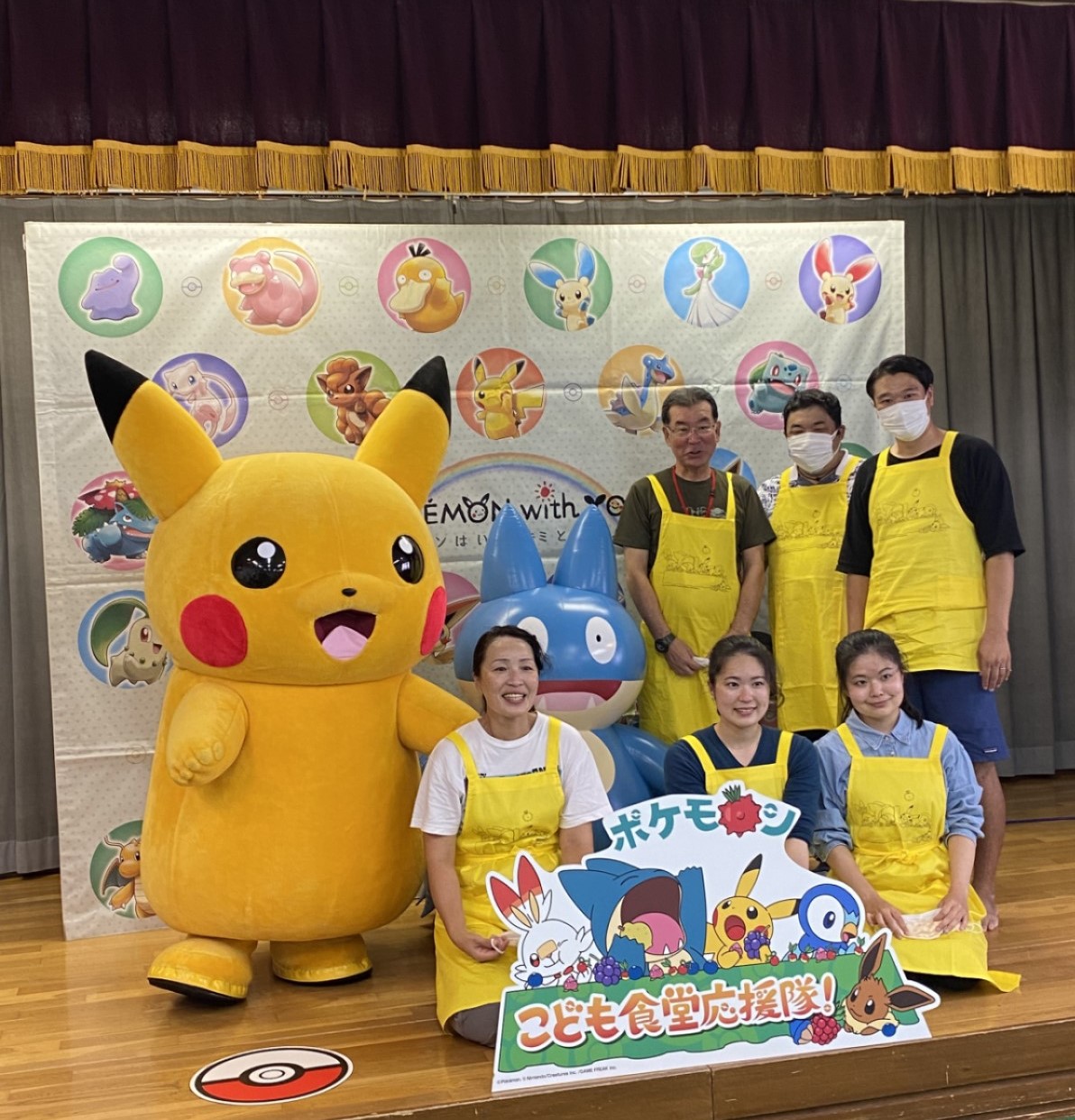 日本全国こども食堂応援訪問チュウ 北海道 地域子ども食堂 ひんなひんな ポケモン ウィズ ユー財団