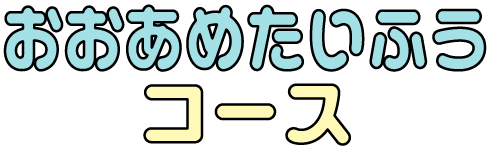 おおあめたいふうコース